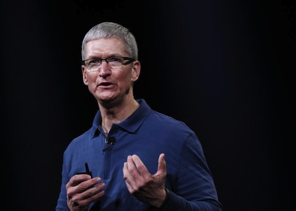 Apple CEO Tim Cook speaks to the audience during an Apple event in San Jose, California October 23, 2012. u00e2u20acu201d Reuters pic