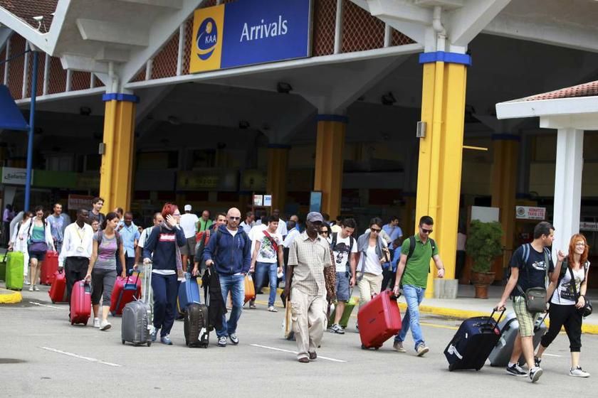 Tourists from Italy arrive aboard a direct flight at Moi International Airport in Kenyau00e2u20acu2122s coastal town of Mombasa on August 8, 2013. u00e2u20acu201d Reuters pic