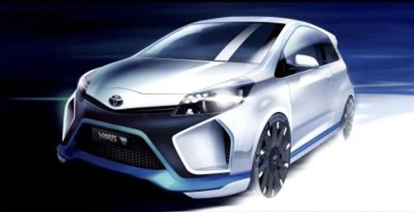 The Toyota Hybrid-R concept car will be propelled by 400hp. u00e2u20acu201d Picture courtesy of Toyota