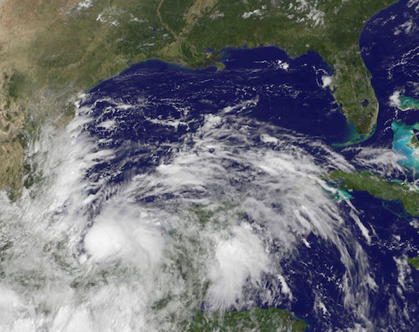 Tropical Storm Ingrid is seen in this NOAA GOES-East satellite image captured at 11:55am EDT (15:55 GMT) on September 13, 2013. u00e2u20acu201d Reuters pic