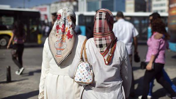 The headscarf is a sensitive symbol in Turkey as it is viewed by secularists a sign of political Islam in stark contrast to the republic's strongly secular traditions. u00e2u20acu201d AFP pic