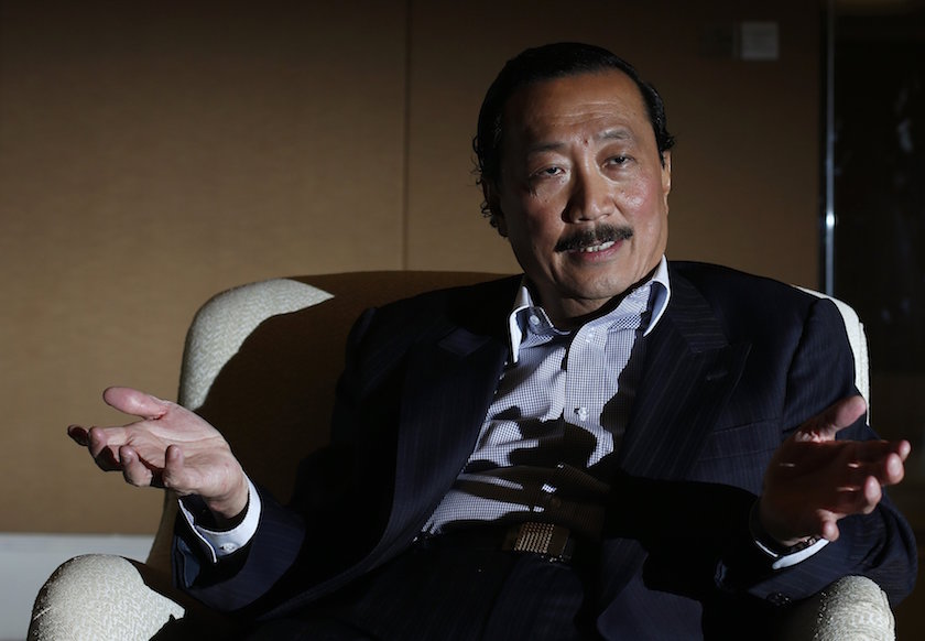 Tan Sri Vincent Tan speaks to Reuters during an interview in Singapore October 29, 2014. u00e2u20acu201d Reuters pic
