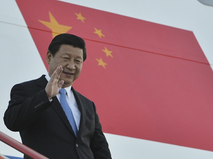 Chinau00e2u20acu2122s President Xi Jinping walks down stairs upon his arrival a day before the G20 Summit in St. Petersburg, in this September 4, 2013 file picture. u00e2u20acu201d Reuters pic