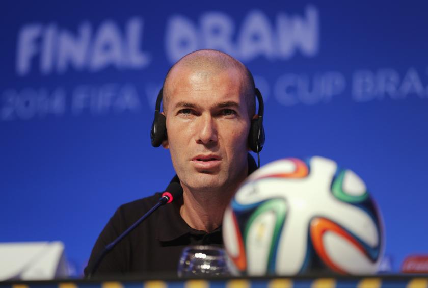 Former French football player Zinedine Zidane speaks during a news conference ahead of the 2014 World Cup draw at the Costa do Sauipe resort in Sao Joao da Mata, Bahia state, December 5, 2013. u00e2u20acu201d Reuters pic